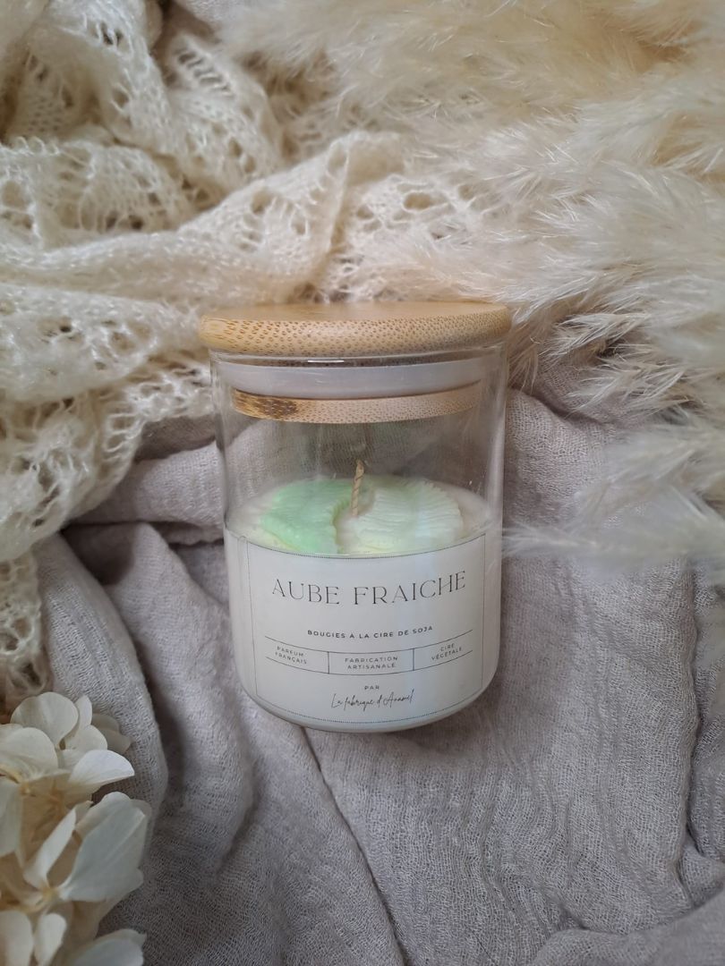 Petite bougie - Aube fraiche (Eucalyptus)