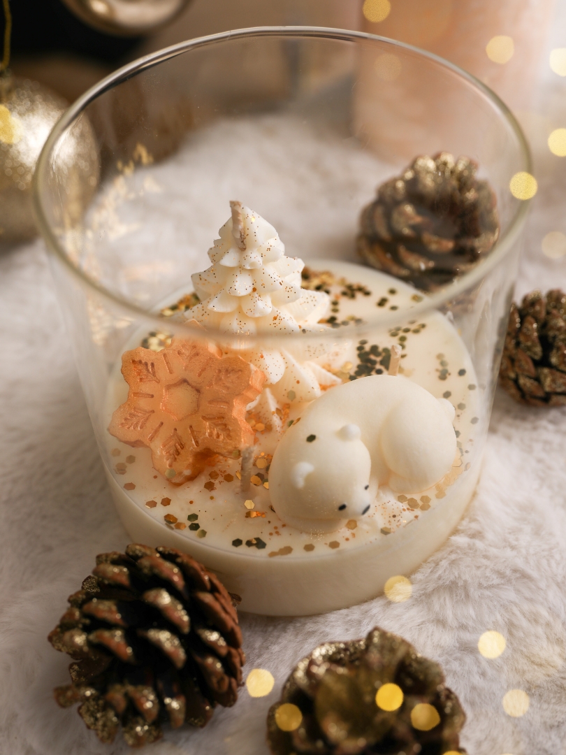 Bougie mon ours polaire