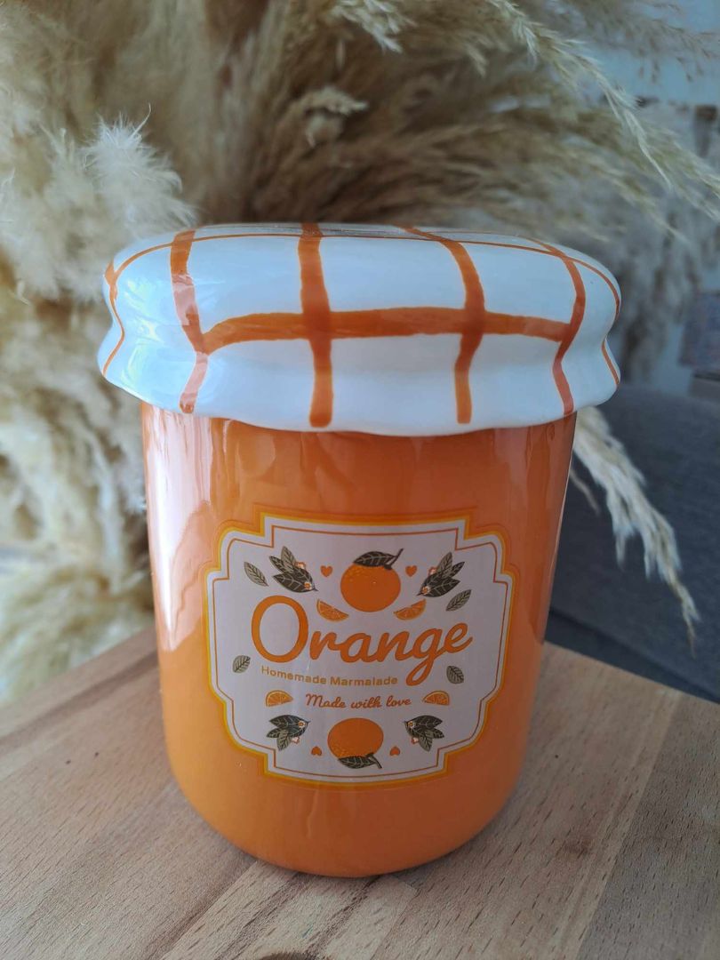 Brûle parfum pot marmelade orange