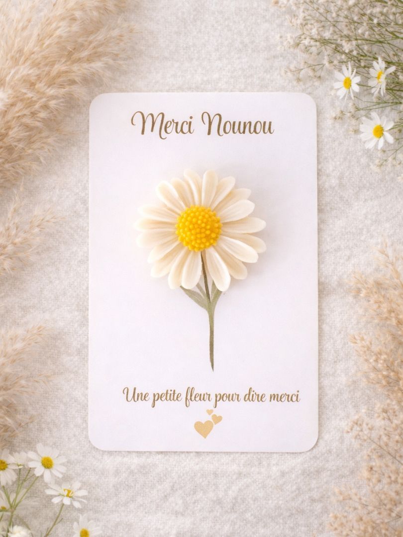Carte à offrir "Merci nounou"
